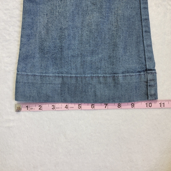 The Limited Denim 312 Flare Denim Jeans Mid Rise Pockets Med Wash Size 10 - Picture 12 of 12